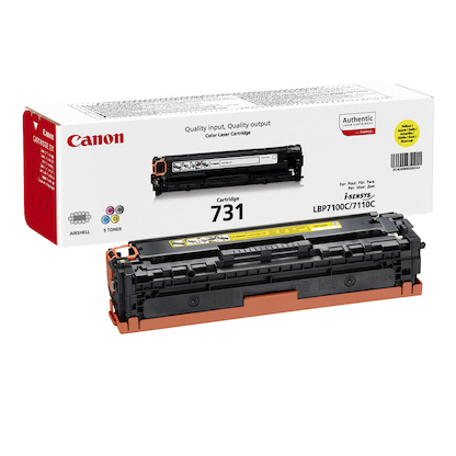 Artikelbild 21 für Canon 731 Y gelb Toner, Artikelnummer 258574