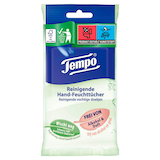 Artikelbild 1 für Tempo Handreinigungstücher Reinigend 1-lagig weiß, 10 Tücher, Artikelnummer 329800