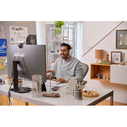 Artikelbild 4 für Logitech ZONE VIBE 100 Bluetooth-Headset grau, Artikelnummer 837643