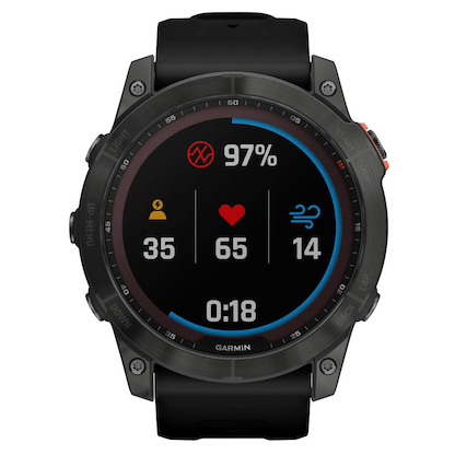 Artikelbild 6 für GARMIN fēnix 7X Smartwatch schwarz, schiefergrau, Artikelnummer 457699
