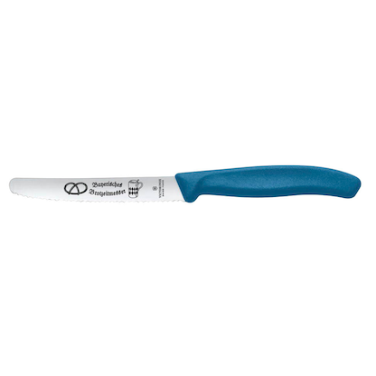 Artikelbild 2 für VICTORINOX Frühstücksmesser Swiss Classic silber, blau glatt, Klinge: 11,0 cm, 1 St., Artikelnummer 533269