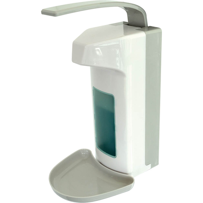 Artikelbild 4 für helit Desinfektionsspender stehend the aseptic H6817087 silber, weiß Stahl, Kunststoff 1,0 l, Artikelnummer 334633