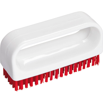 Artikelbild für haug® bürsten Nagelbürste weiß, rot Kunststoff, Artikelnummer 456169