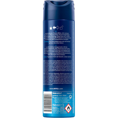Artikelbild 2 für NIVEA MEN FRESH ACTIVE Deo-Spray 150,0 ml, Artikelnummer 579106