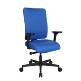 Artikelbild 1 für Topstar Bürostuhl Sitness Open X (P) Deluxe mit Schiebesitz, OX60WTW2 T26 Stoff blau, Gestell schwarz, Artikelnummer 689784