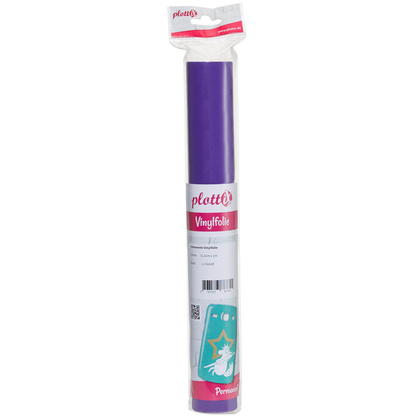 Artikelbild 3 für plottiX Vinylfolie permanent violett 31,5 cm x 1,0 m, 1 Rolle, Artikelnummer 266744