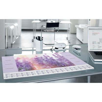 Artikelbild 3 für SIGEL Schreibtischunterlage Lavendel lila Papier 59,5 x 41,0 cm, 30 Blatt, Artikelnummer 773281