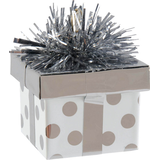 Artikelbild 1 für amscan® Ballongewicht silber, weiß Geschenk, Artikelnummer 388548