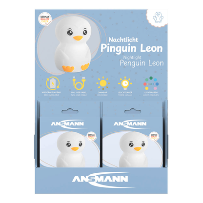 Artikelbild 15 für ANSMANN Pinguin Leon LED Nachtlicht weiß 9,23 cm, 0,2 W, Artikelnummer 629499