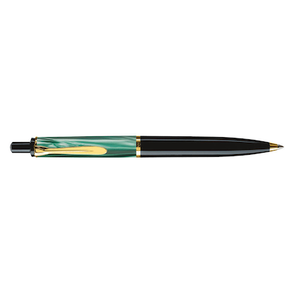 Artikelbild 2 für Pelikan Kugelschreiber Classic K200 grün-marmoriert/gold, Schreibfarbe: schwarz, 1 St., Artikelnummer 410858