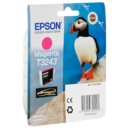 Artikelbild 2 für EPSON T3243 magenta Druckerpatrone, Artikelnummer 546857