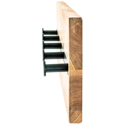 Artikelbild 4 für HAKU Möbel Wandgarderobe 22314 braun Holz 5 Haken 60,0 x 15,0 cm, Artikelnummer 551683