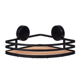 Artikelbild 1 für WENKO Alba Duschkorb Stahl, Bambus, Artikelnummer 803761