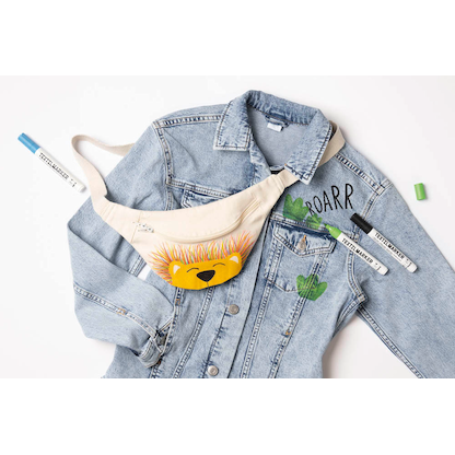 Artikelbild 4 für folia Textilmarker farbsortiert 1,0 - 5,0 mm, 12 St., Artikelnummer 314643