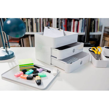 Artikelbild 4 für HAN Schubladenbox Smart Box plus ALLISON weiß 1100-12, DIN A5 mit 3 Schubladen, Artikelnummer 965362