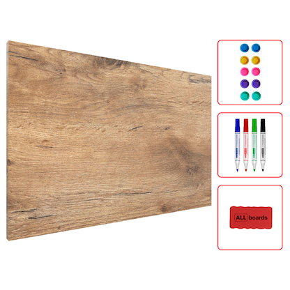 Artikelbild für ALLboards Magnettafel 90,0 x 60,0 cm Baumkern, Artikelnummer 502509