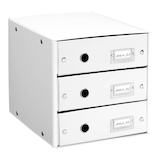 Artikelbild 1 für AKTION: LEITZ Schubladenbox Click & Store weiß 60480001, DIN A4 mit 3 Schubladen mit Prämie nach Registrierung, Artikelnummer 682971