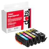 Artikelbild 1 für dots pigmentschwarz, schwarz, cyan, magenta, gelb Druckerpatronen kompatibel zu Canon PGI-570XL PGBK, CLI-571XL BK/C/M/Y , 5er-Set, Artikelnummer 575729