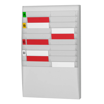 Artikelbild 2 für PAPERFLOW Sortiertafel grau DIN A4 20 Fächer, Artikelnummer 290421