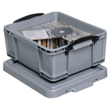 Artikelbild 1 für AKTION: Really Useful Box Aufbewahrungsbox 18,0 l silber 48,0 x 39,0 x 20,0 cm, Artikelnummer 728077