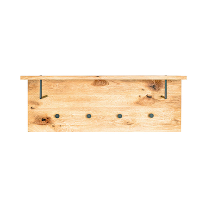 Artikelbild 7 für HAKU Möbel Wandgarderobe 22359 braun Holz 4 Haken 80,0 x 30,0 cm, Artikelnummer 551851
