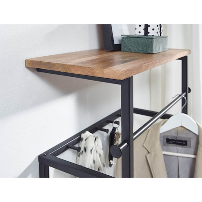 Artikelbild 6 für WOHNLING Wandgarderobe WL6.452 braun Holz 10 Haken 60,0 x 76,0 cm, Artikelnummer 908907