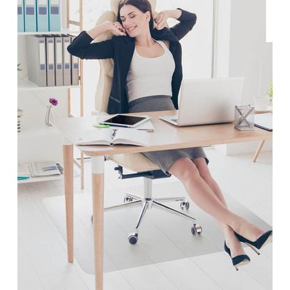 Artikelbild 5 für WESEMEYER Bodenschutzmatte für glatte Böden rechteckig, 90,0 x 120,0 cm, Artikelnummer 174724