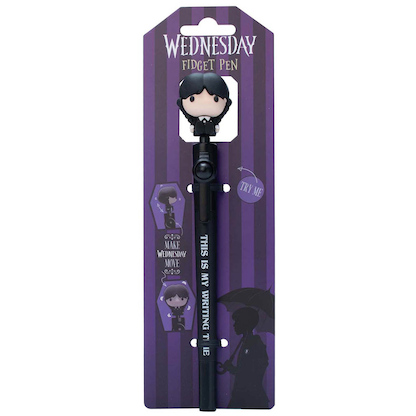 Artikelbild 2 für BlueSky Kugelschreiber Wednesday - Fidget Pen inkl. Sammelfigur schwarz, Schreibfarbe: schwarz, 1 St., Artikelnummer 416576