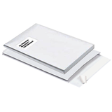 Artikelbild 1 für MAILmedia Faltentaschen DIN C4 mit Fenster weiß mit 2,0 cm Falte, 100 St., Artikelnummer 829200