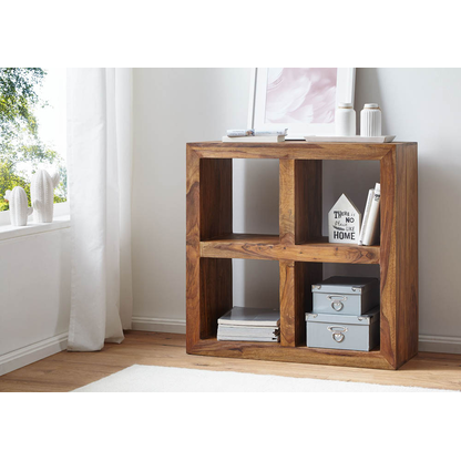 Artikelbild 4 für WOHNLING Bücherregal braun 82,0 x 34,0 x 82,0 cm, Artikelnummer 158921