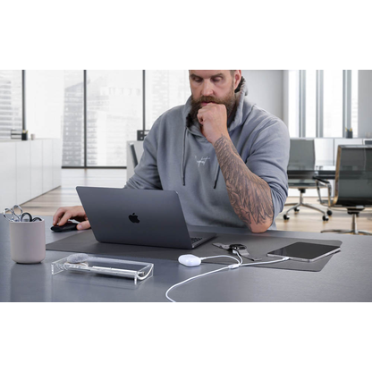 Artikelbild 2 für XLAYER Induktive Ladestation weiß, Kabellänge: 1,5 m, 22,5 Watt, Artikelnummer 729101