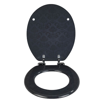 Artikelbild 6 für WENKO WC-Sitz mit Absenkautomatik Bellevue schwarz, Artikelnummer 813123