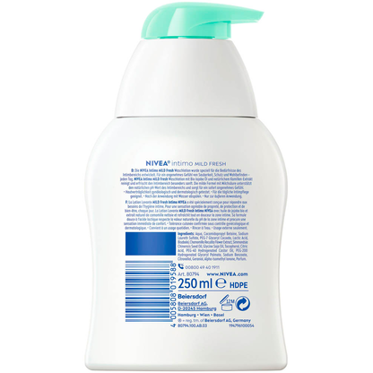 Artikelbild 2 für NIVEA intimo MILD FRESH Intimwaschlotion 250,0 ml, Artikelnummer 577469