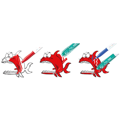 Artikelbild 2 für PILOT FRIXION COLORS Filzstift farbsortiert, 12 St., Artikelnummer 363700