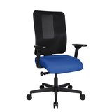 Artikelbild 1 für Topstar Bürostuhl Sitness Open X (N) Deluxe mit Schiebesitz, OX30WTW2 T260 Stoff blau, Gestell schwarz, Artikelnummer 689657