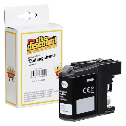 Artikelbild 20 für office discount schwarz Druckerpatrone kompatibel zu brother LC-223BK, Artikelnummer 366064