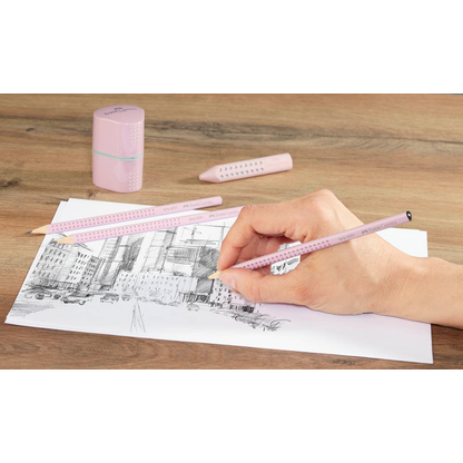 Artikelbild 6 für FABER-CASTELL GRIP 2001 Bleistift-Set B rose shadow, 1 Set, Artikelnummer 370474