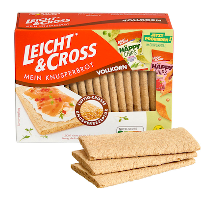 Artikelbild 7 für Leicht&Cross VOLLKORN Knäckebrot 125,0 g, Artikelnummer 162414