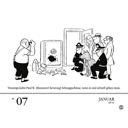 Artikelbild 8 für Heye Abreißkalender LORIOT 2026, Artikelnummer 551238