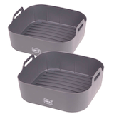 Artikelbild 1 für 2 LURCH Backformen für Heißluftfritteuse S 00070205 17,0 x 17,0 cm, Artikelnummer 729139