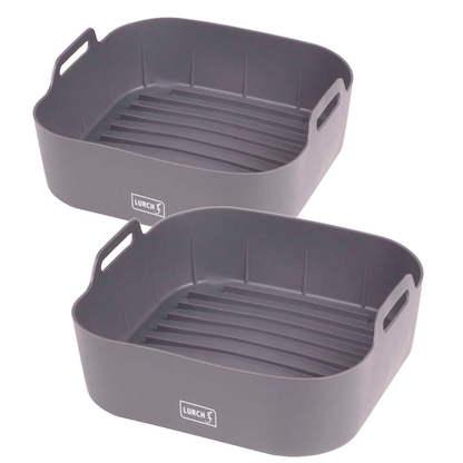 Artikelbild für 2 LURCH Backformen für Heißluftfritteuse S 00070205 17,0 x 17,0 cm, Artikelnummer 729139