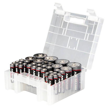 Artikelbild 16 für ANSMANN Batterien-Set Red Alkaline Baby C, Micro AAA, Mono D, Mignon AA, E-Block 1,5 / 9,0 V, Artikelnummer 182384