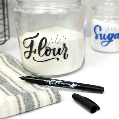 Artikelbild 8 für Tombow MONO twin Permanentmarker schwarz 0,4 - 0,8 mm, 1 St., Artikelnummer 300253