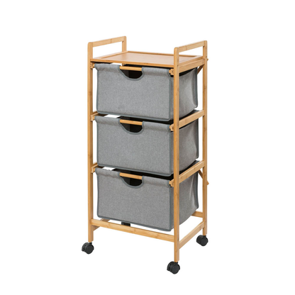 Artikelbild 18 für WENKO Etagenwagen Bahari grau 44,0 x 34,0 x 96,0 cm, Artikelnummer 530028