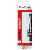 Artikelbild 1 für Pentel ENERGEL BLP77 Gelschreiber schwarz/silber 0,35 mm, Schreibfarbe: schwarz, 2 St., Artikelnummer 860983