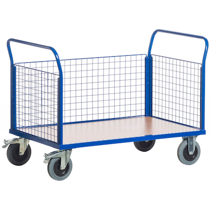 Artikelbild 2 für Rollcart Paketwagen 02-6098 blau 80,0 x 137,0 x 99,0 cm, Artikelnummer 277362