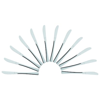 Artikelbild für solex® Messer Karina silber, 12 St., Artikelnummer 986026