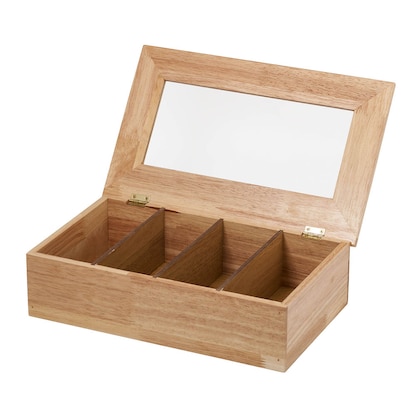 Artikelbild für APS Teebox hellbraun 20,0 x 33,5 cm, Artikelnummer 196909