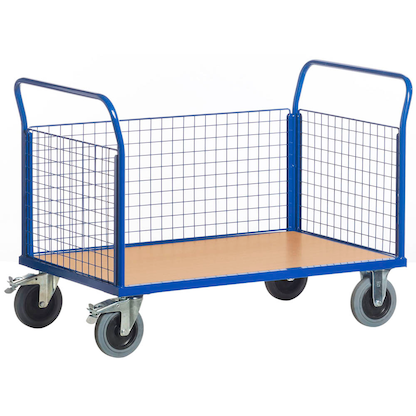 Artikelbild 3 für Rollcart Paketwagen 02-6098 blau 80,0 x 137,0 x 99,0 cm, Artikelnummer 277362