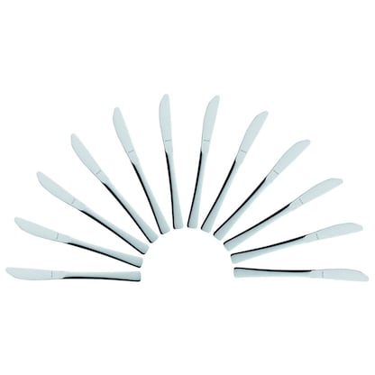 Artikelbild für solex® Buttermesser Karina silber, 12 St., Artikelnummer 986034